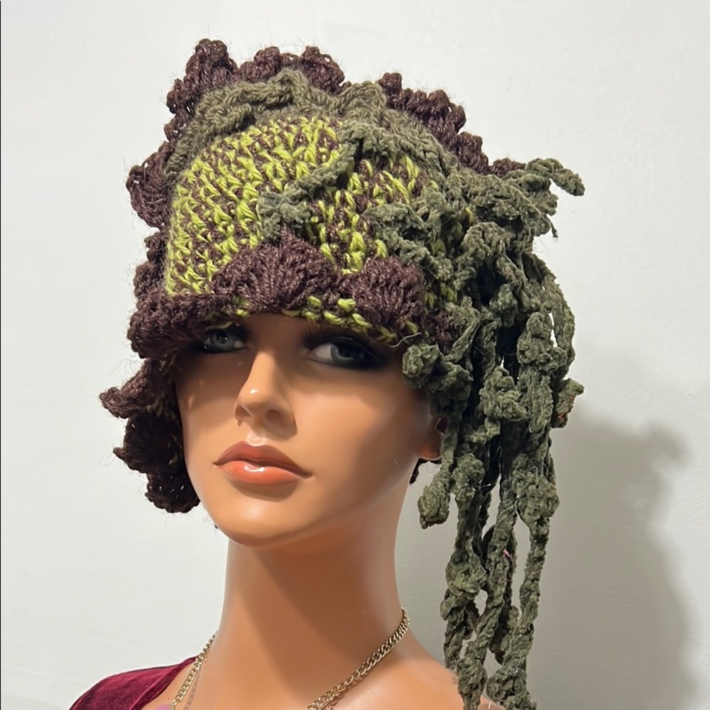 Handcrafted Multicolor Crochet Hat
